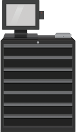 SupplyScale 7 Drawer Main Unit